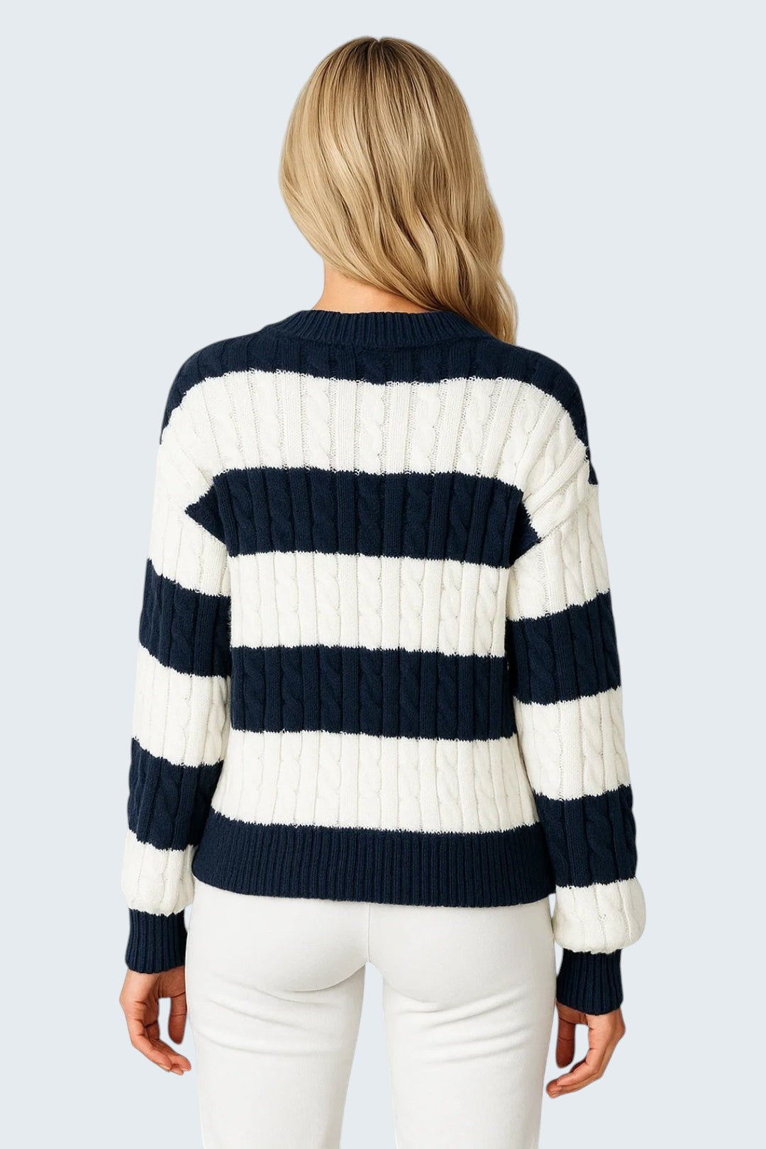 MIRELLE | STRIPED SWEATER