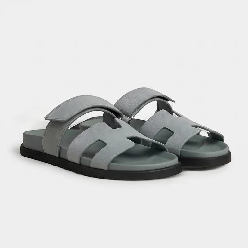 CANNES | LEATHER SLIDES