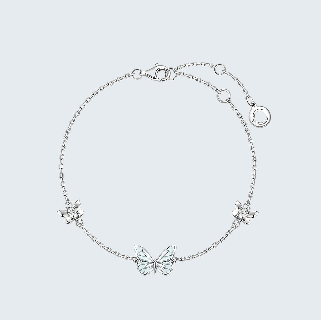 BLUE BUTTERFLY BRACELET