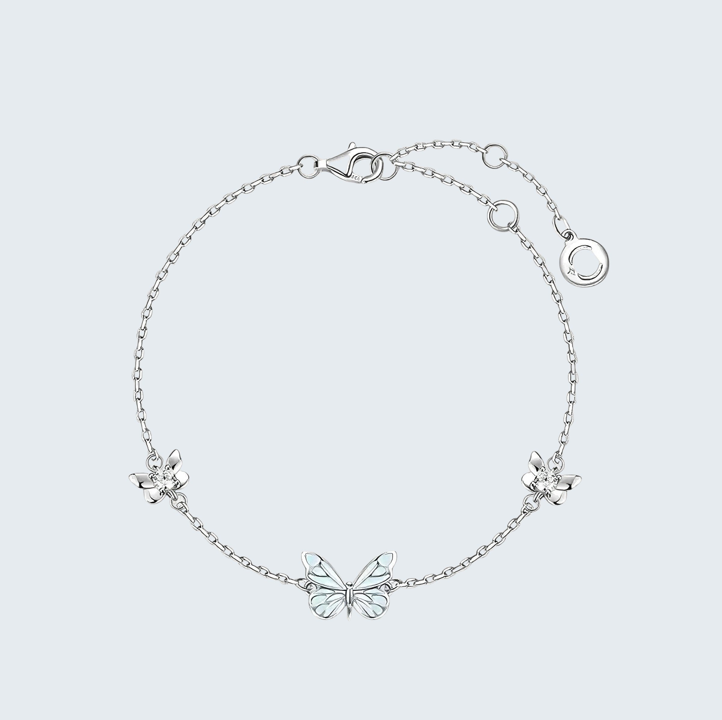 BLUE BUTTERFLY BRACELET