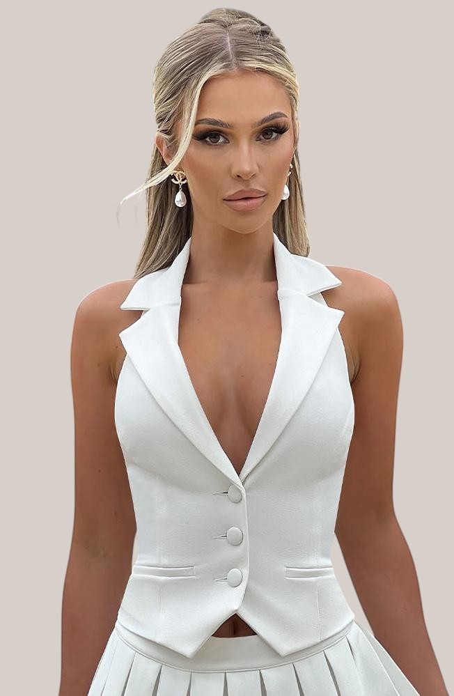 ASHLYN | COLLAR TOP