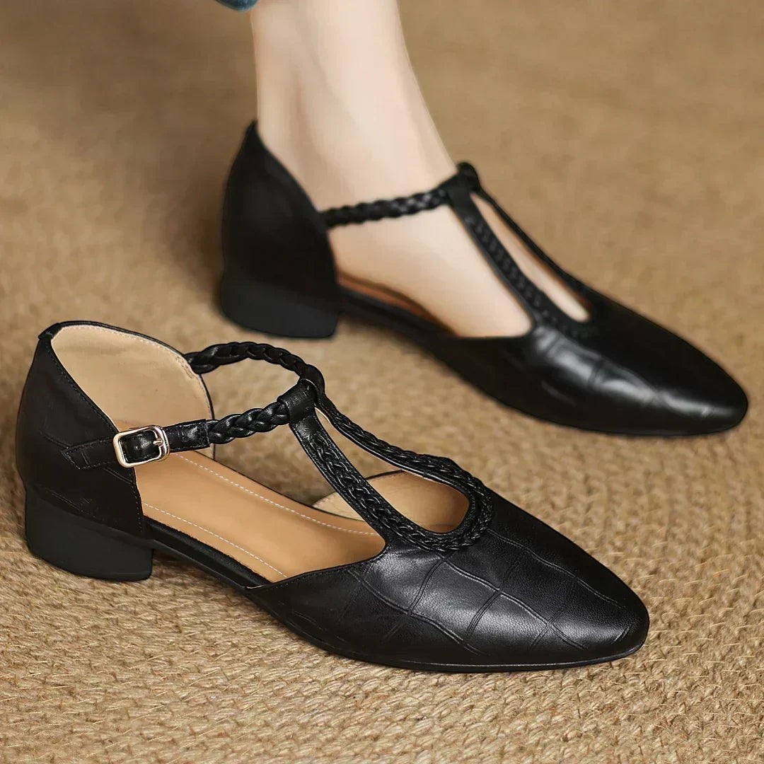 RISLA | LEATHER MARY JANE SHOES