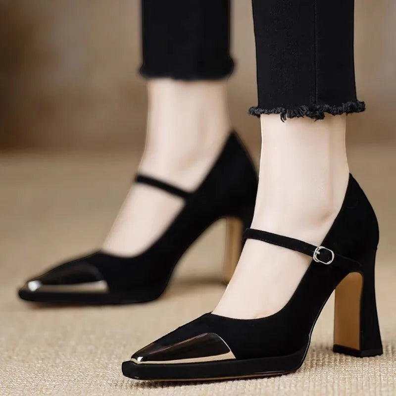 ORVANNA | LEATHER PUMPS