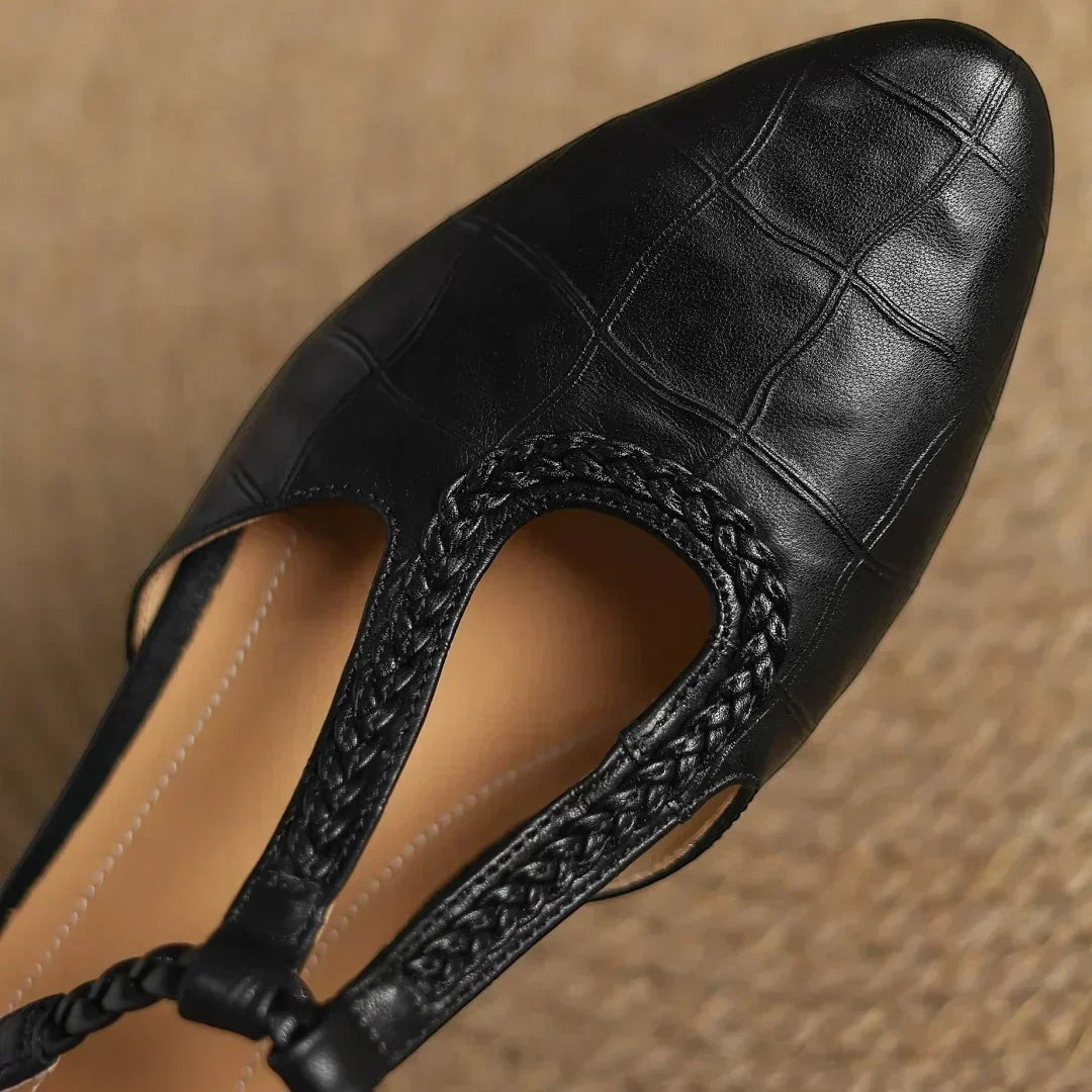 RISLA | LEATHER MARY JANE SHOES