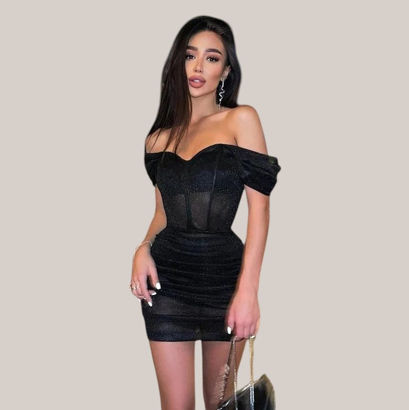 REMY | SPARKLE MINI DRESS