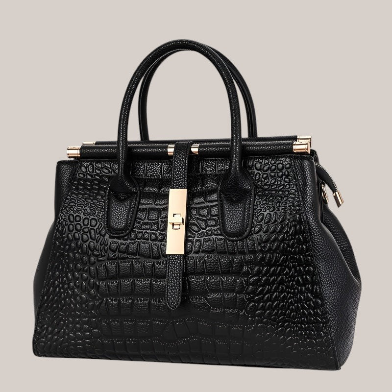 AURELIA | CROC HANDBAG