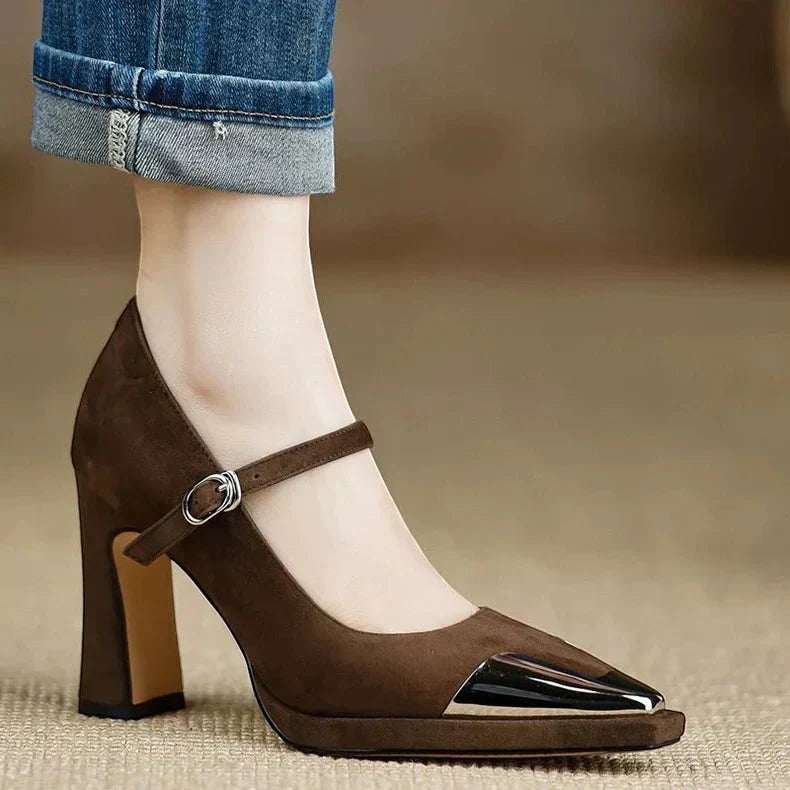 ORVANNA | LEATHER PUMPS
