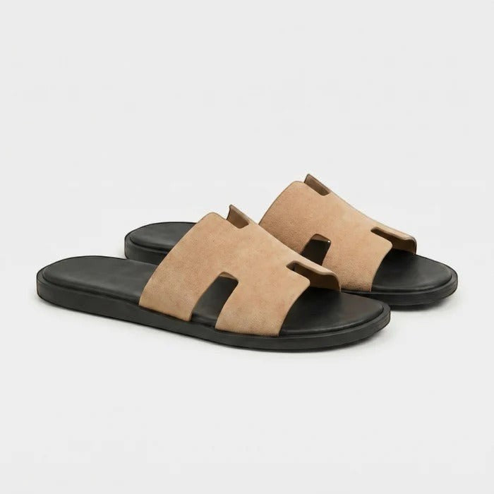 MONACO | SUEDE SLIDES
