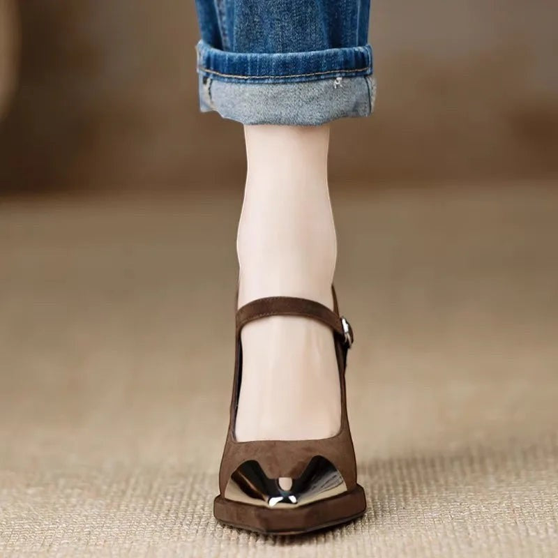ORVANNA | LEATHER PUMPS