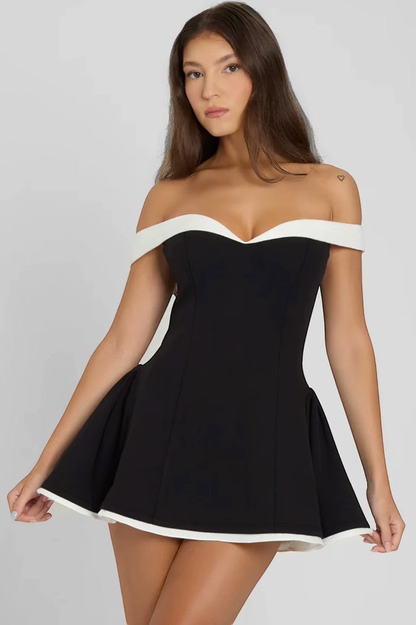 GIANNA | OFF-SHOULDER DRESS