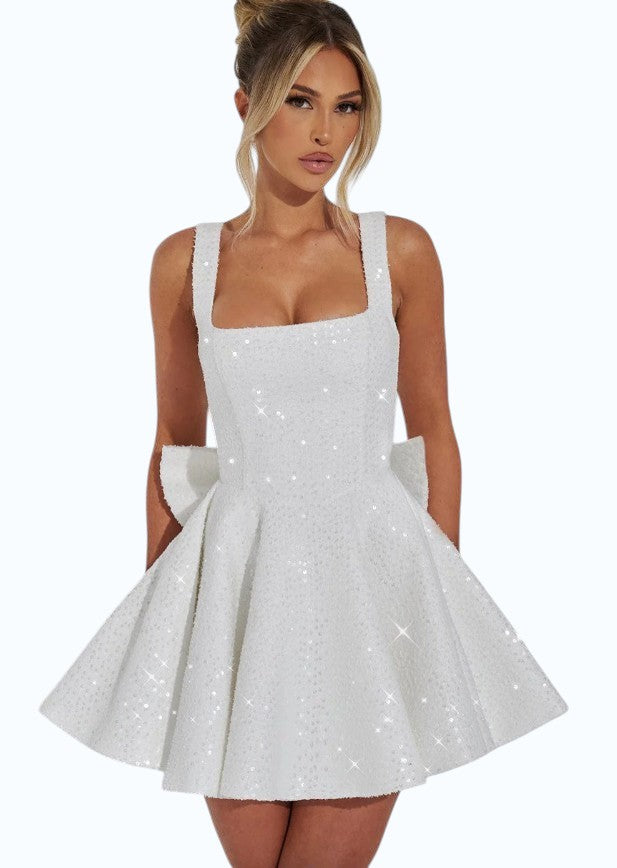 ROMY | DAZZLING BOW DRESS