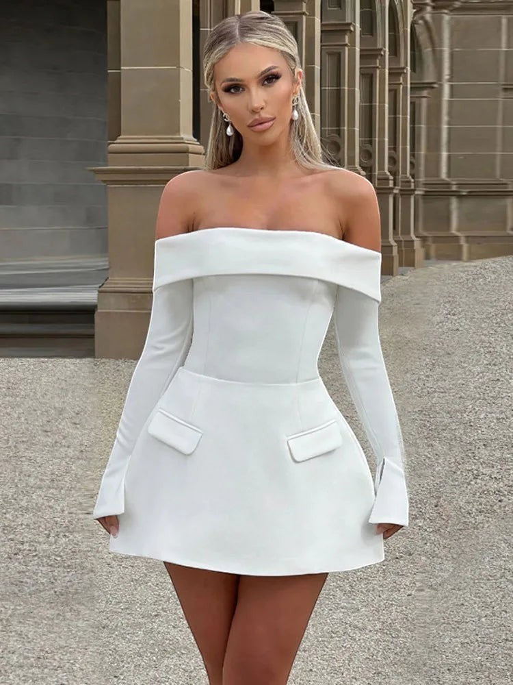 NYRA | SOPHISTICATED SKATER DRESS
