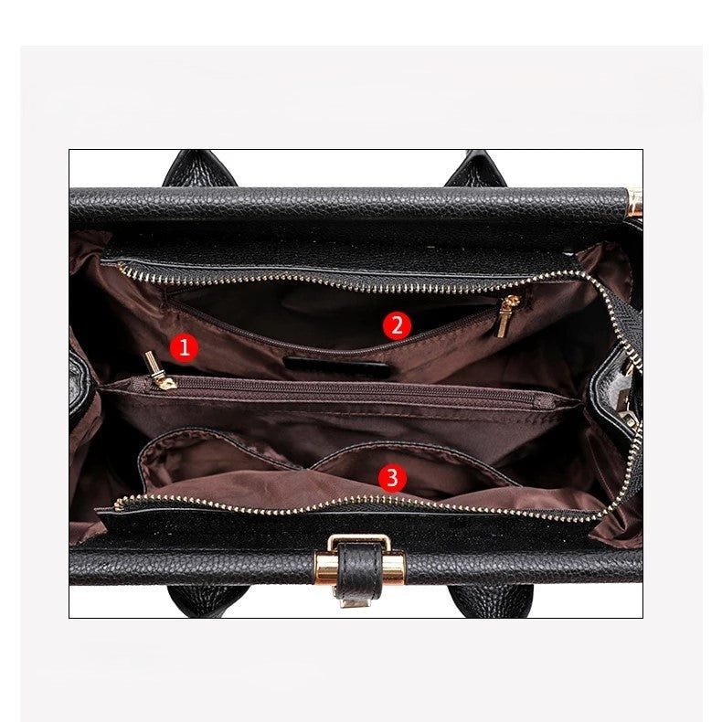 AURELIA | CROC HANDBAG