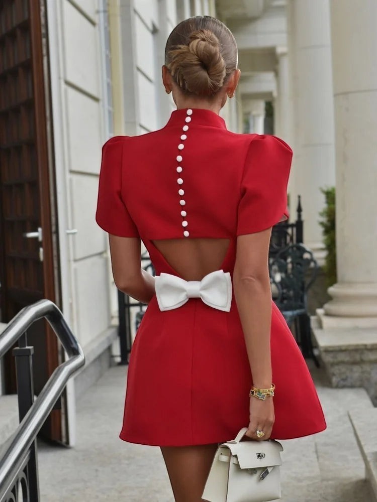 LAILA | ROSE RED DRESS