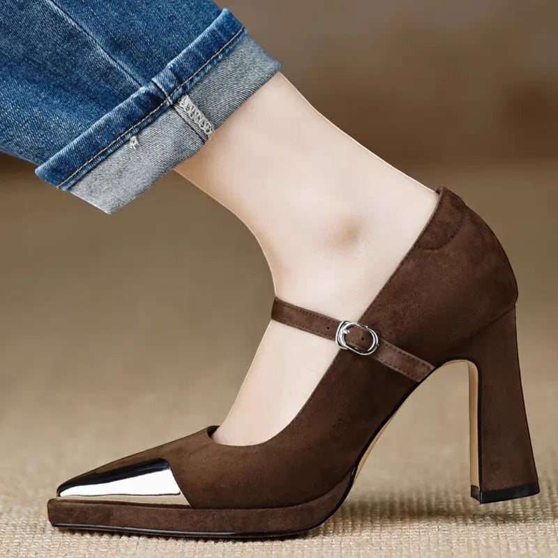 ORVANNA | LEATHER PUMPS