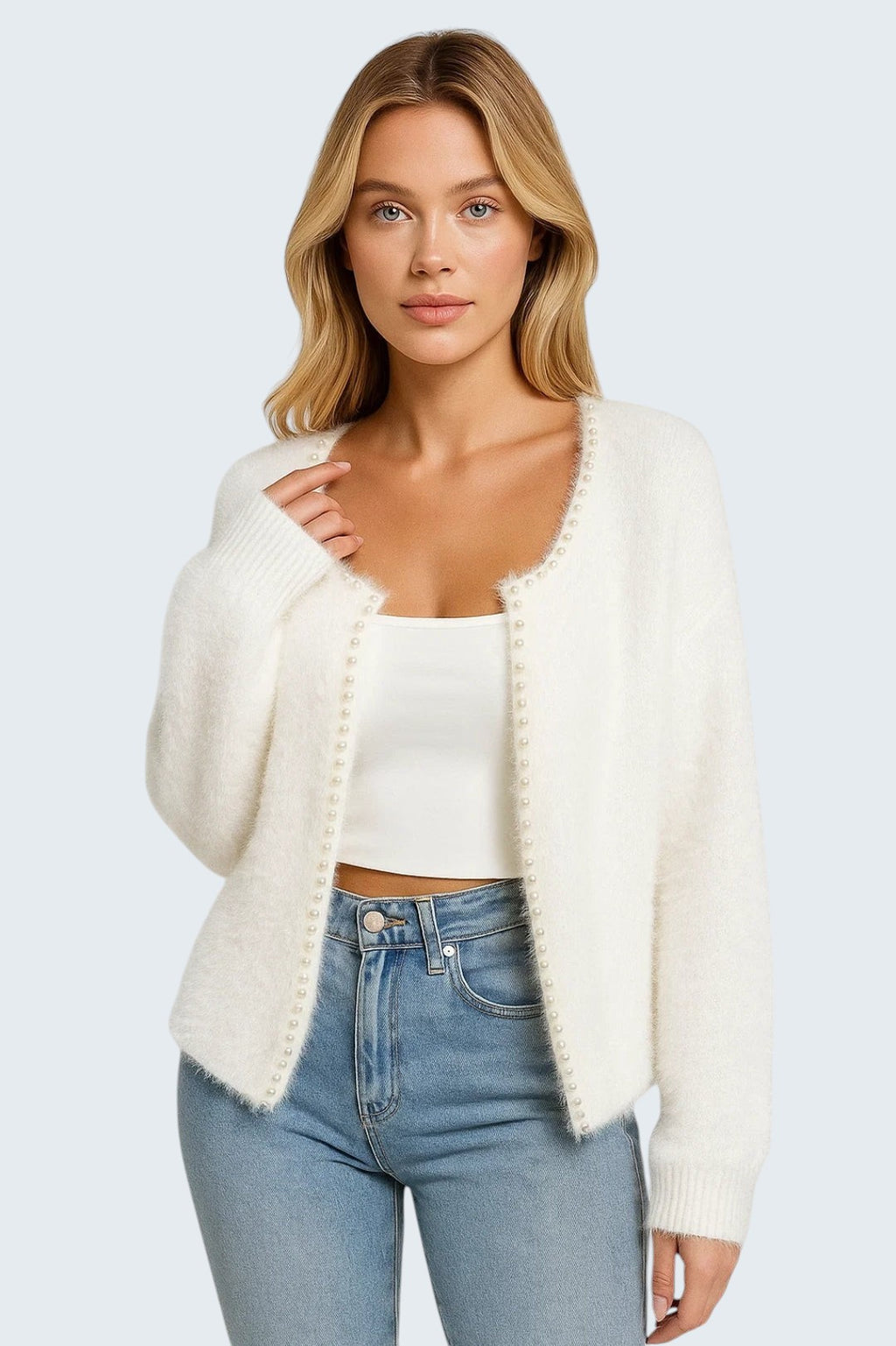 SASKIA | OPEN-FRONT CARDIGAN