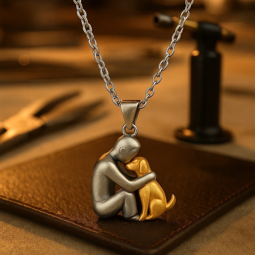 DOG HUG PENDANT
