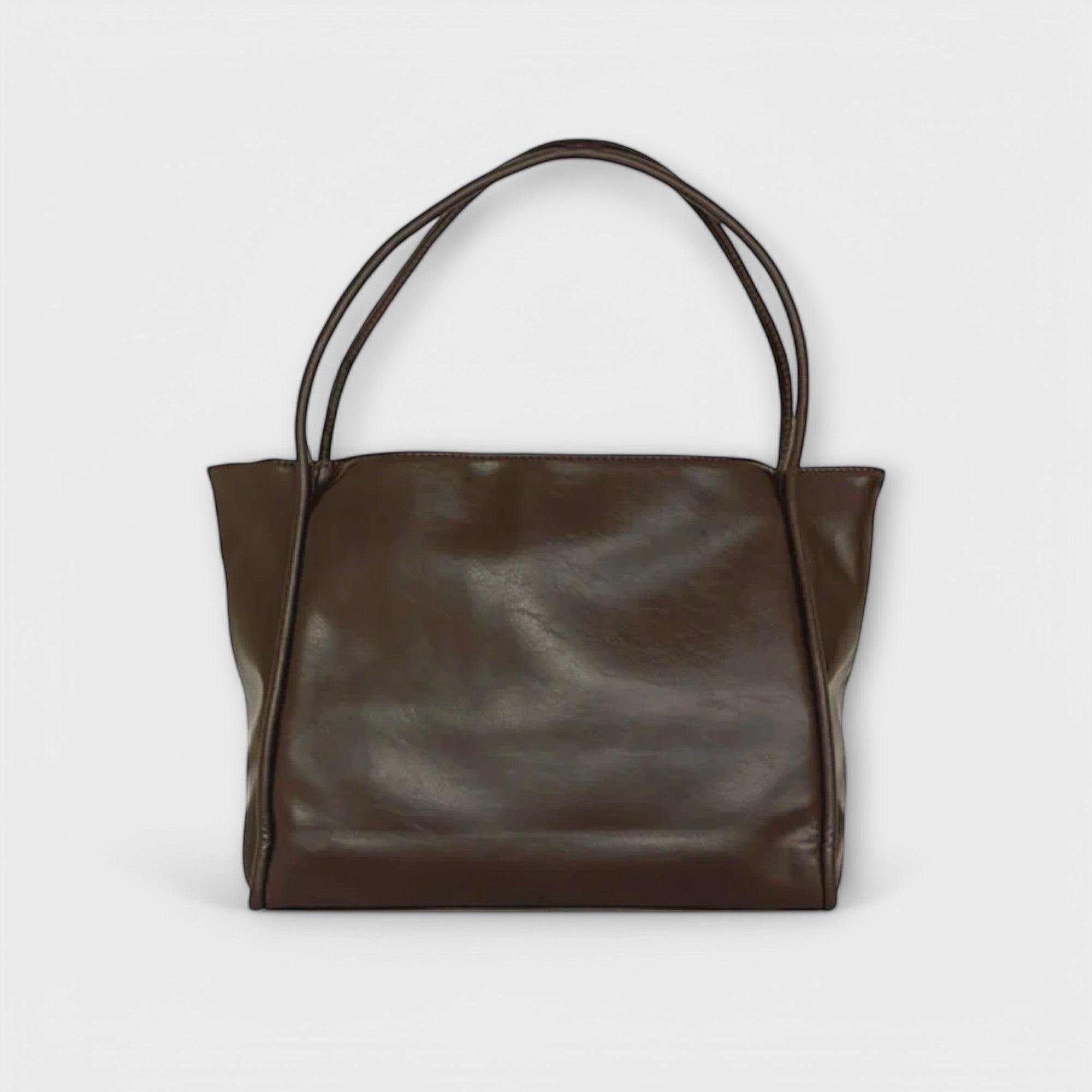 VALERIE | GLOSSY LEATHER BAG
