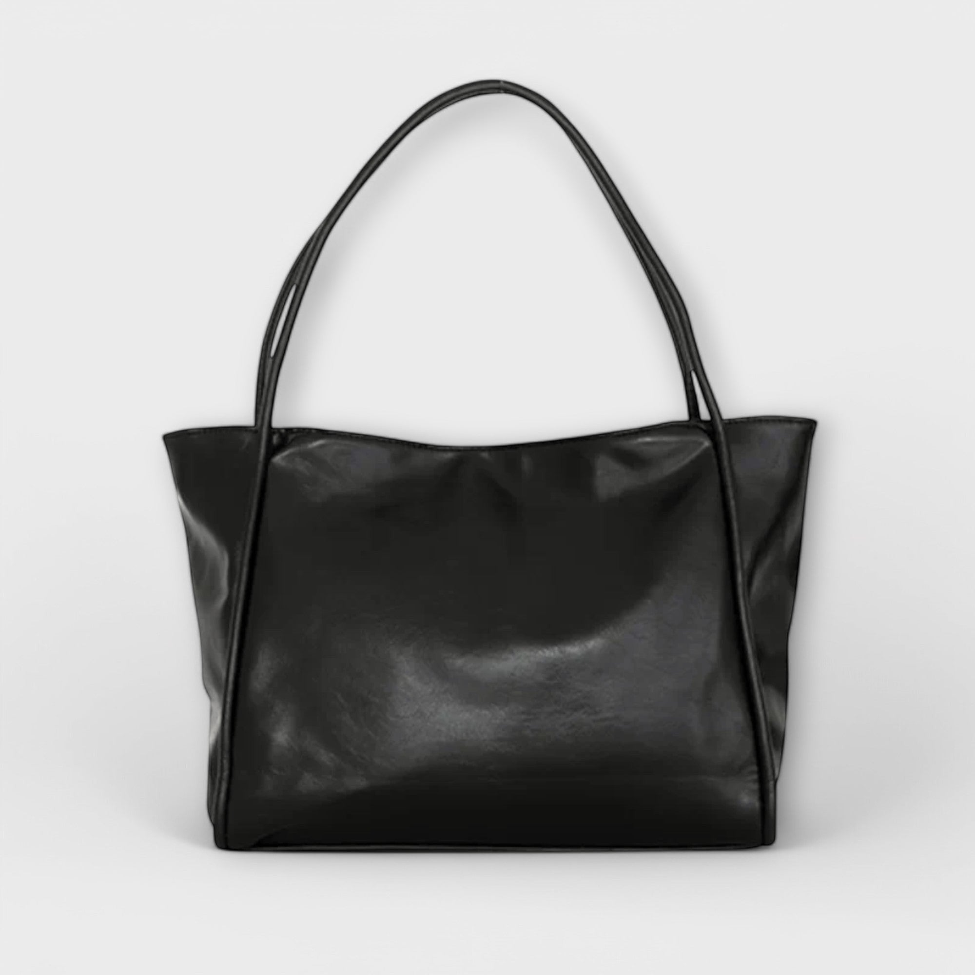 VALERIE | GLOSSY LEATHER BAG