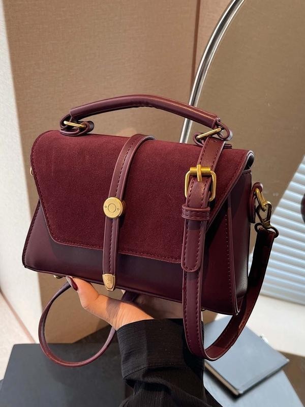 ALWINA | LEATHER SUEDE BAG