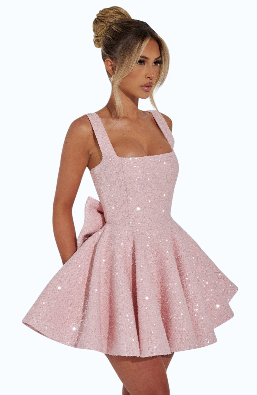 ROMY | DAZZLING BOW DRESS