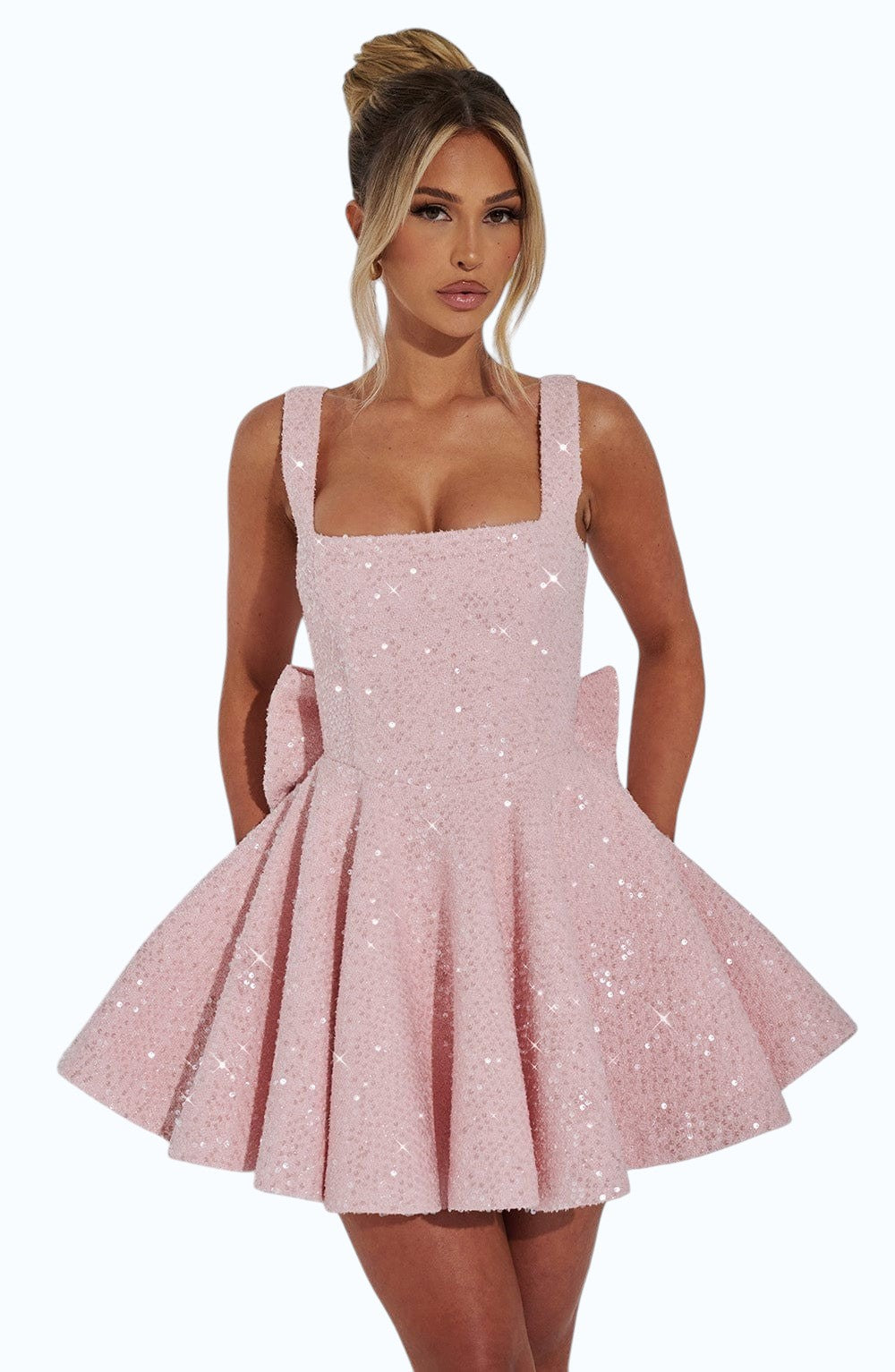 ROMY | DAZZLING BOW DRESS