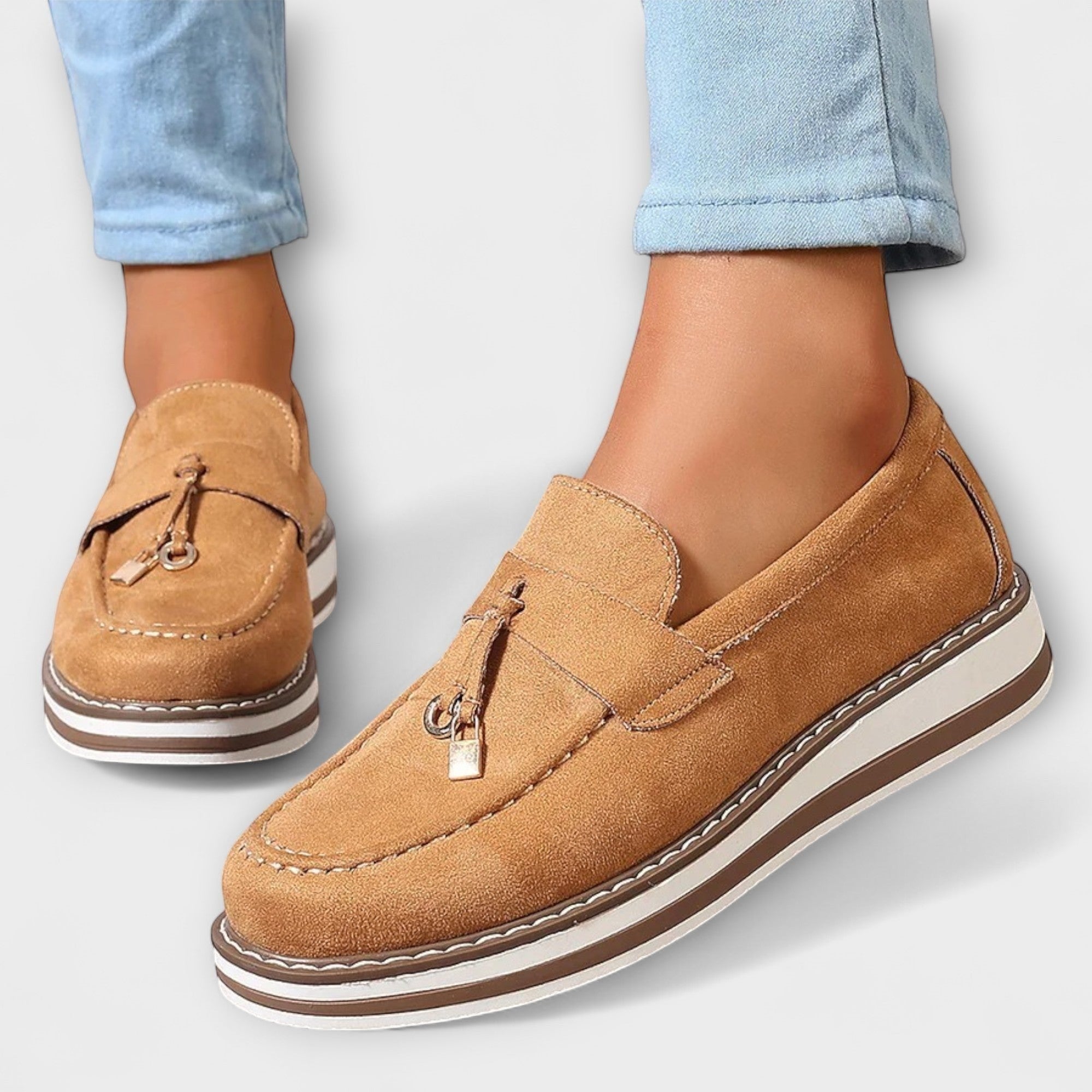 FREYA | ROUND TOE LOAFERS