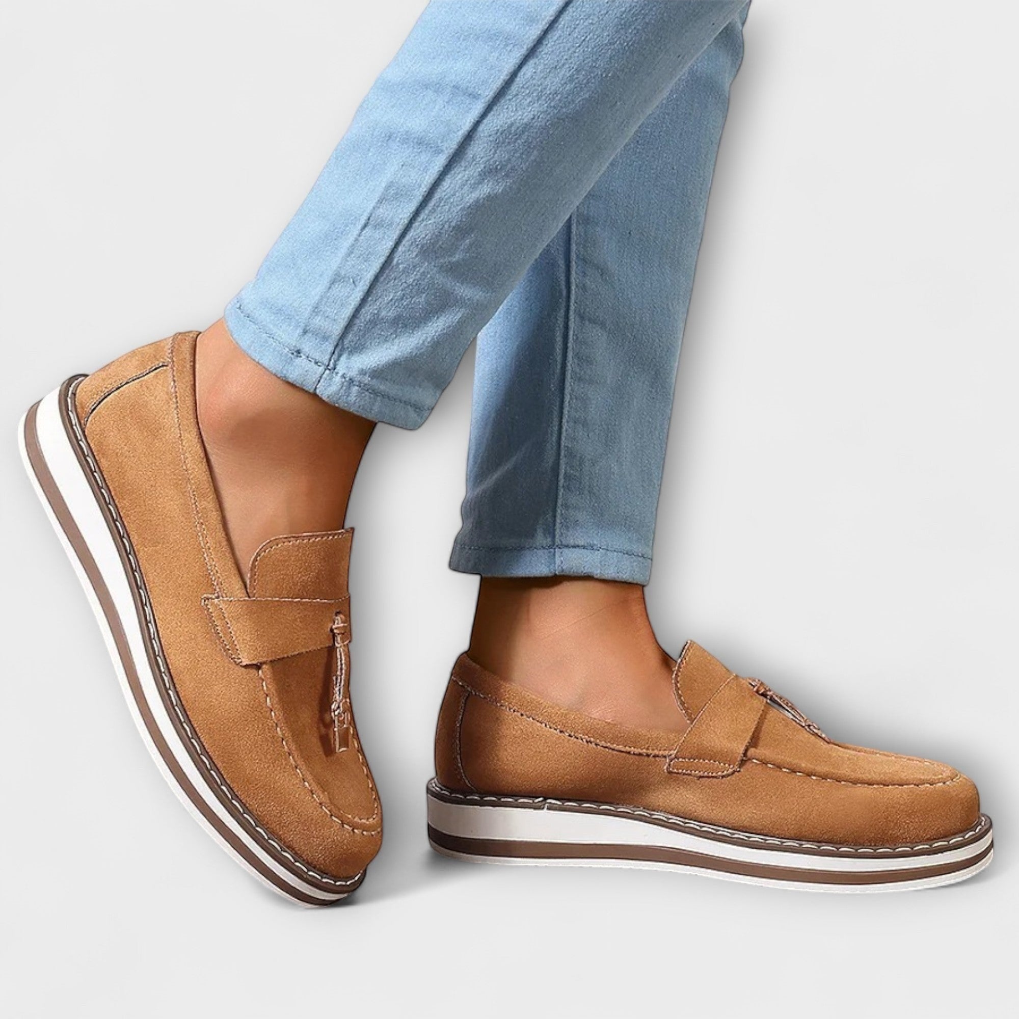 FREYA | ROUND TOE LOAFERS