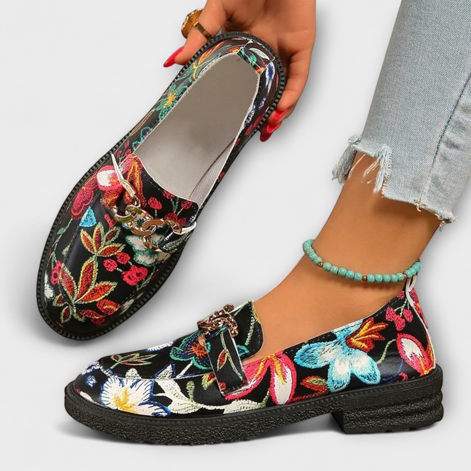 CAMILLE | MULTICOLOR LOAFERS
