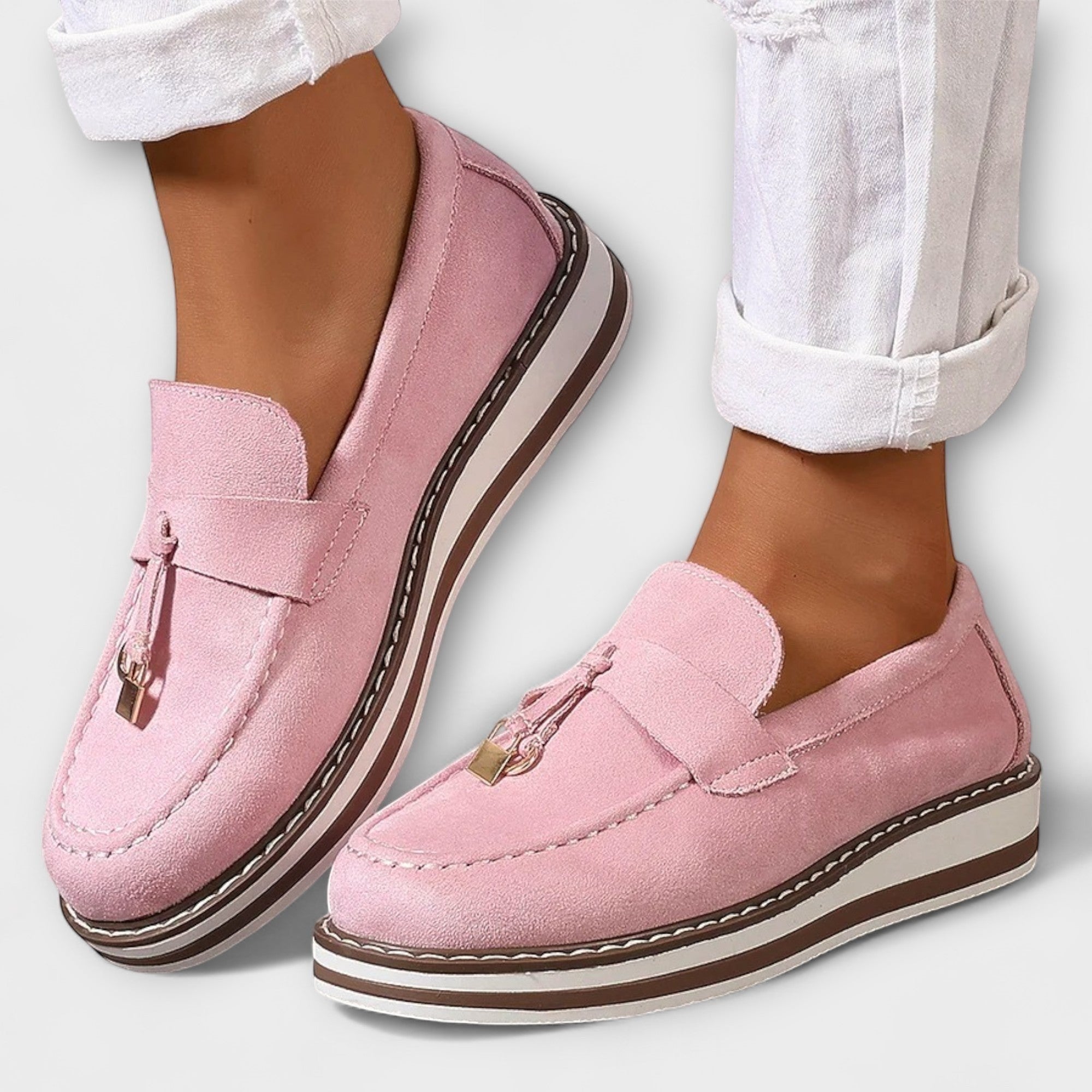FREYA | ROUND TOE LOAFERS