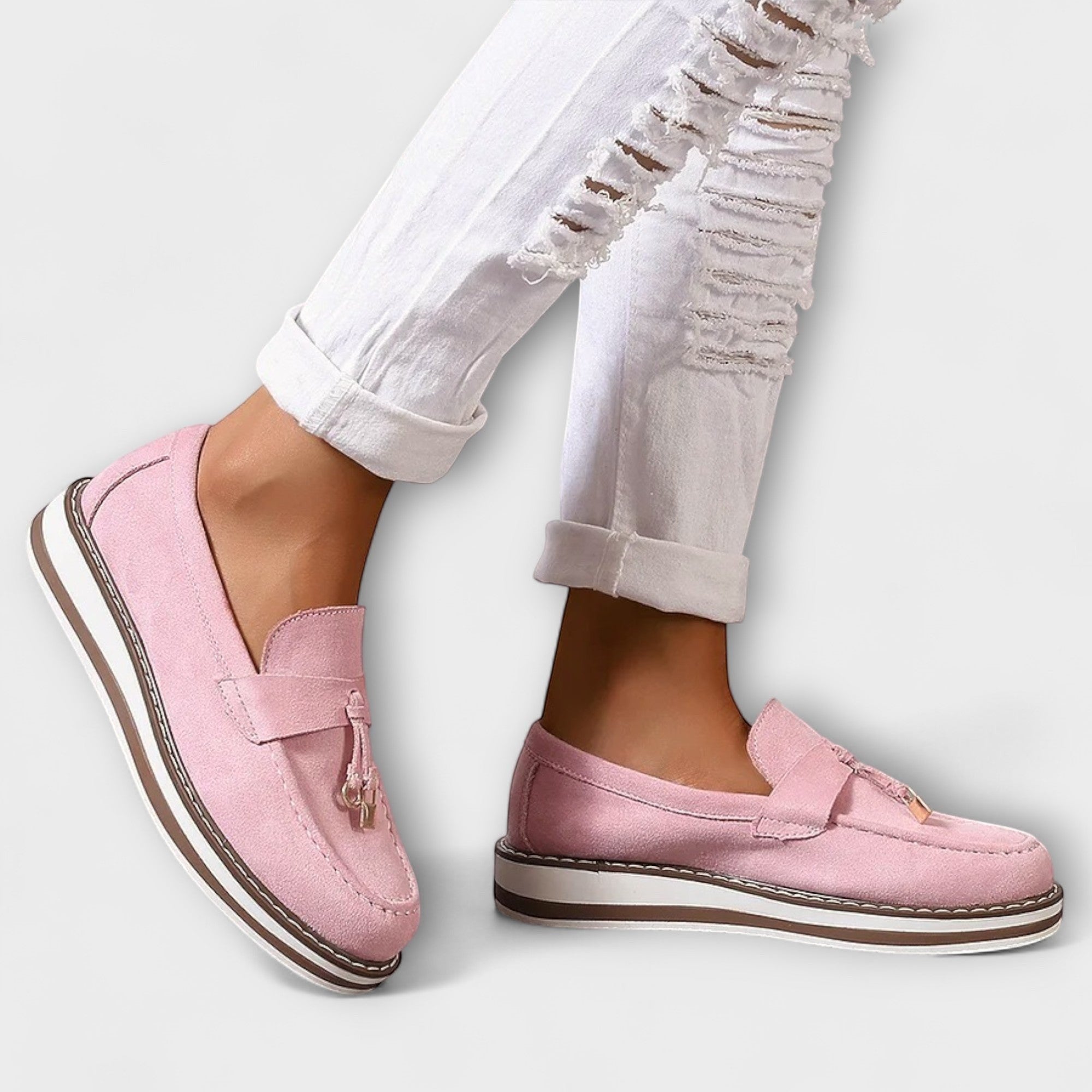 FREYA | ROUND TOE LOAFERS
