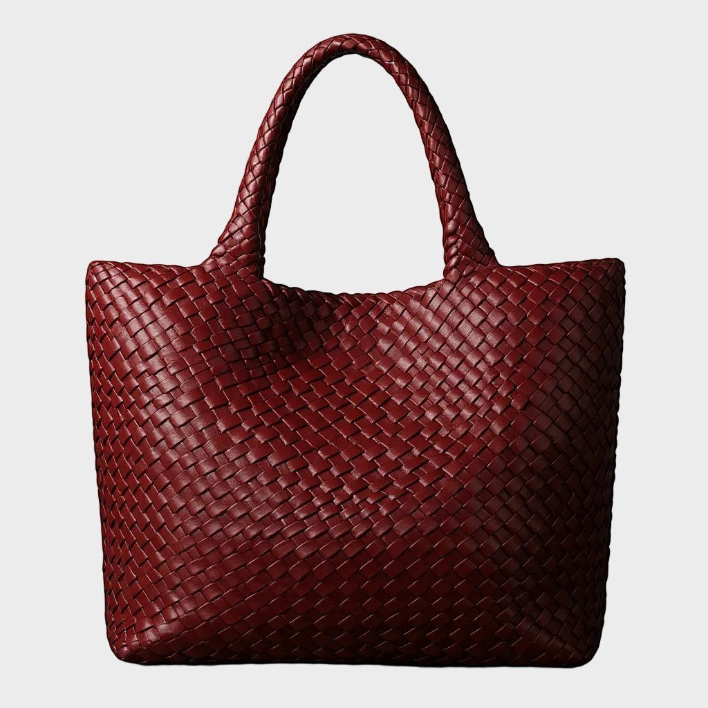 LANA | HANDWOVEN LEATHER BAG