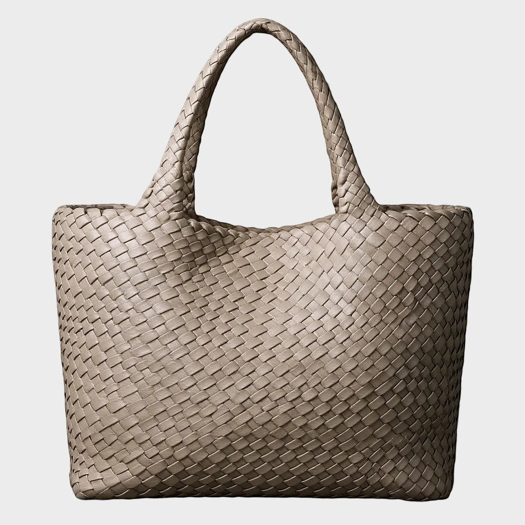 LANA | HANDWOVEN LEATHER BAG