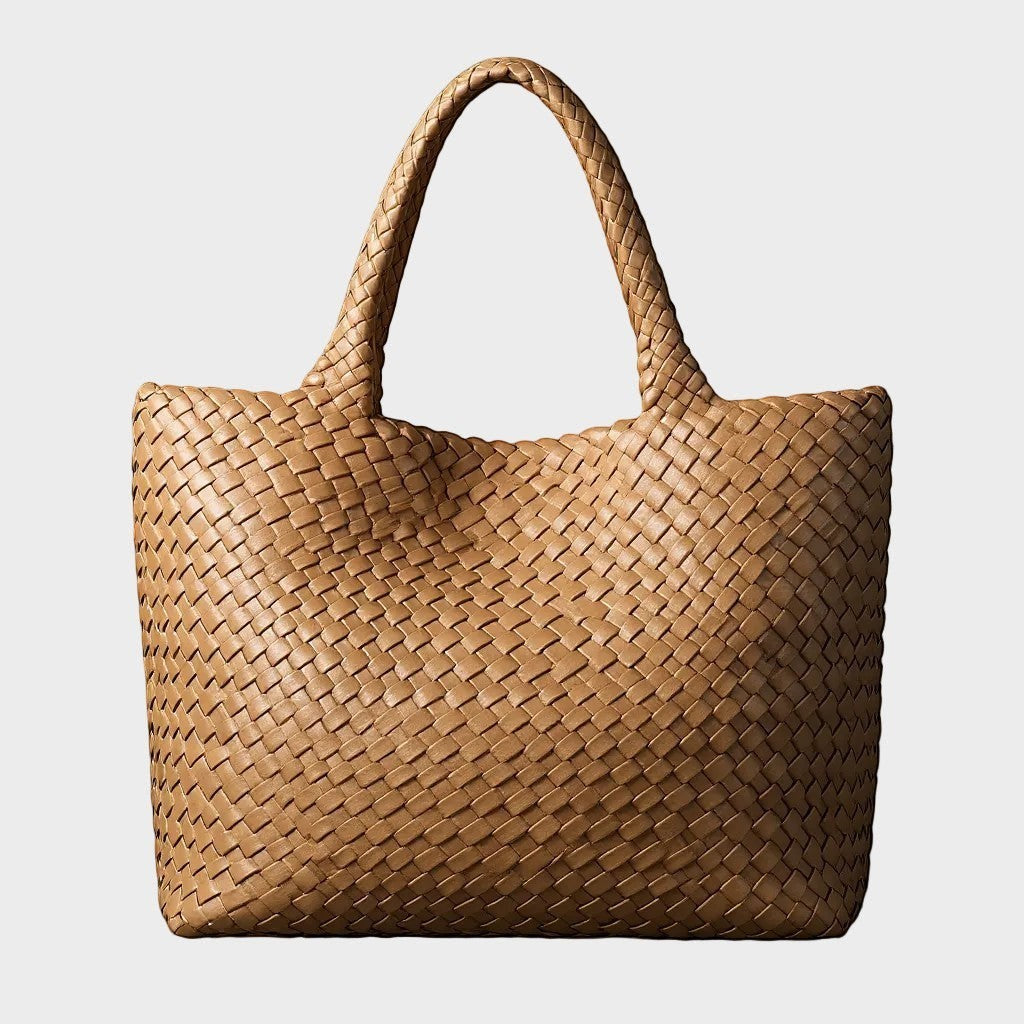 LANA | HANDWOVEN LEATHER BAG