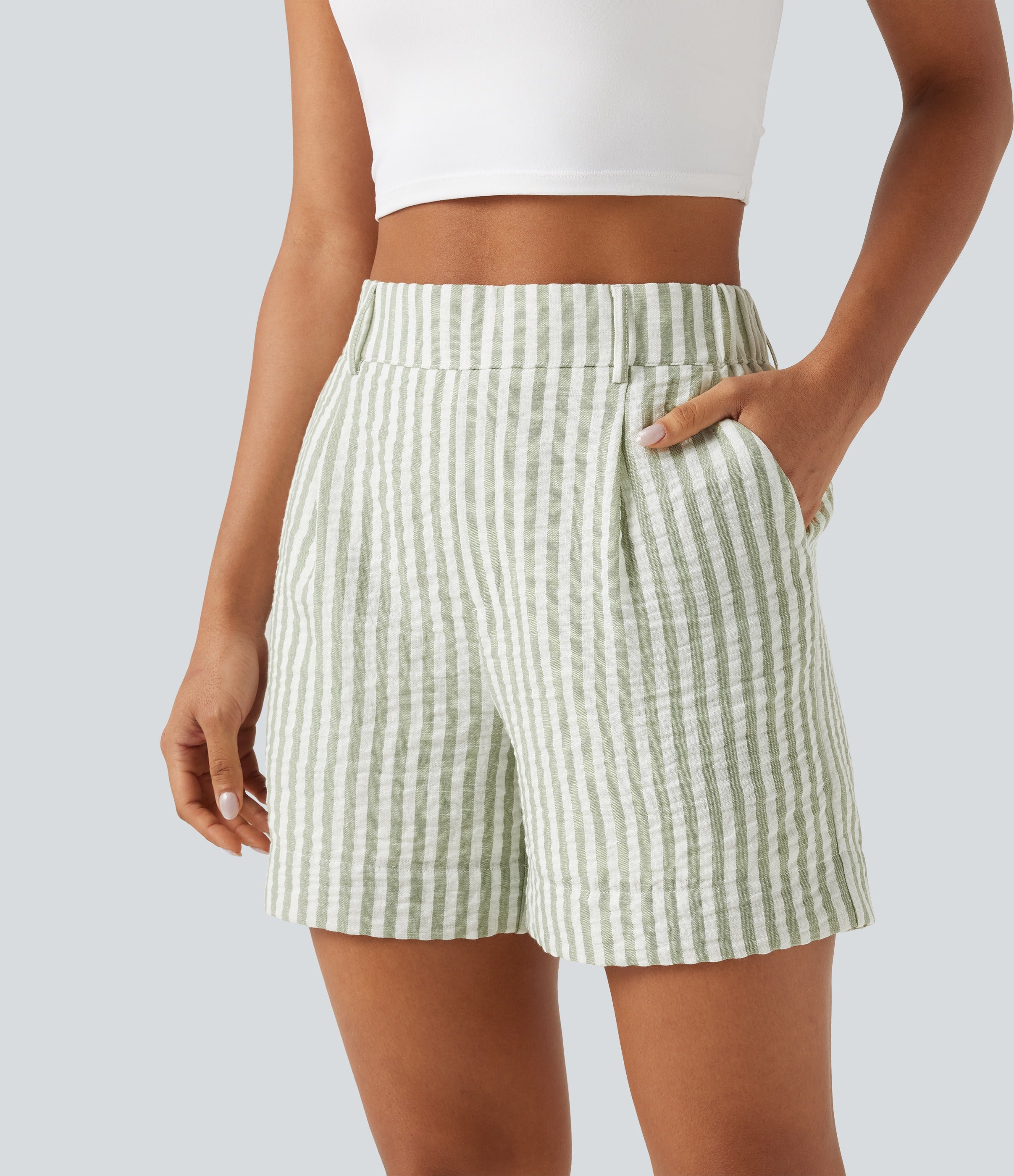LARLA | LINEN SHORTS