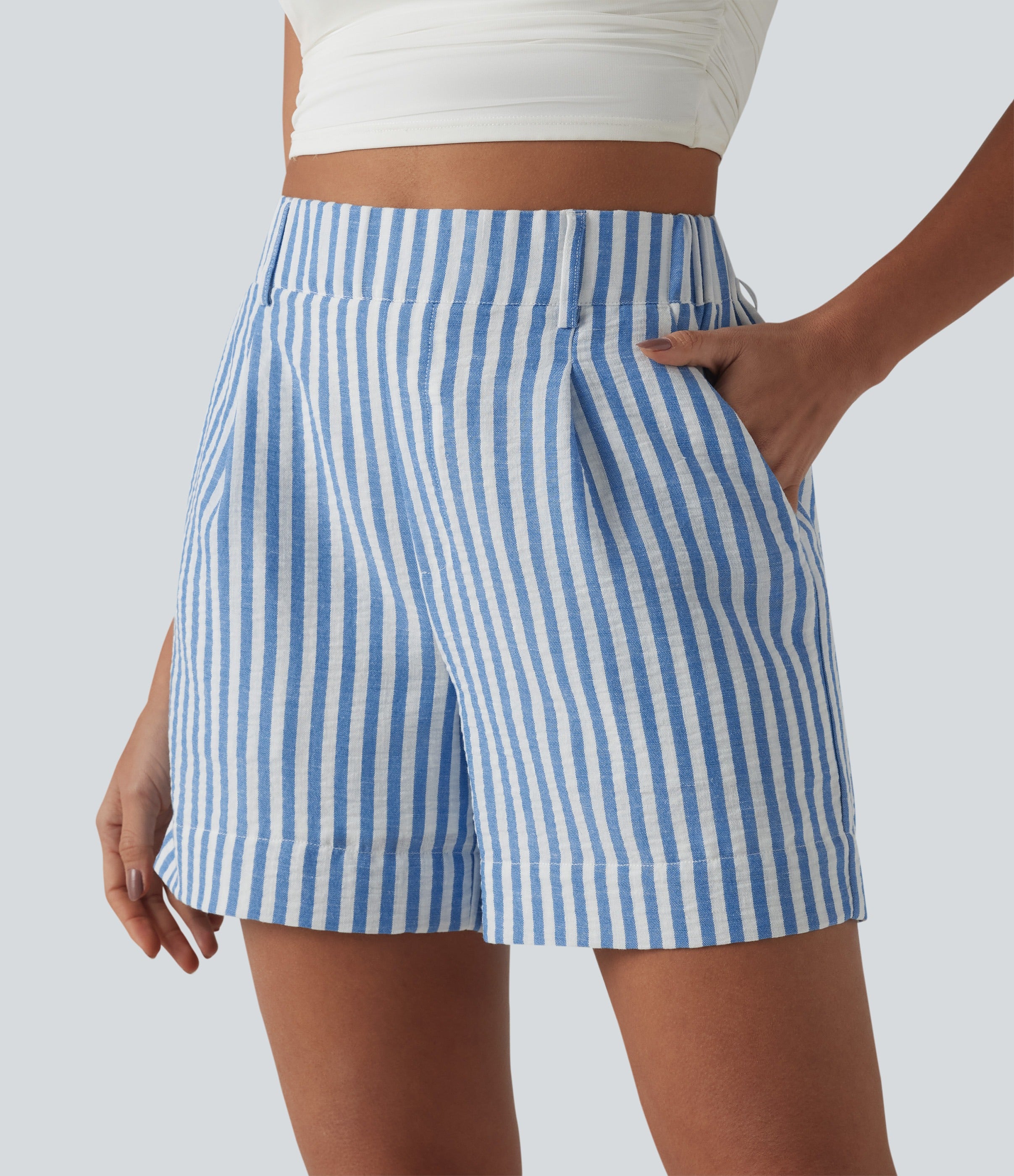 LARLA | LINEN SHORTS