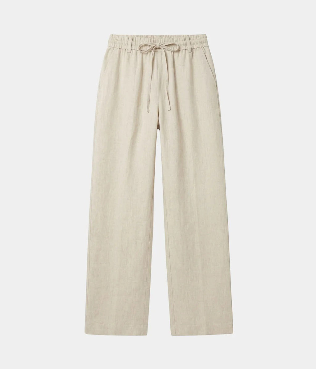 MARVIN | BEIGE LINEN TROUSERS