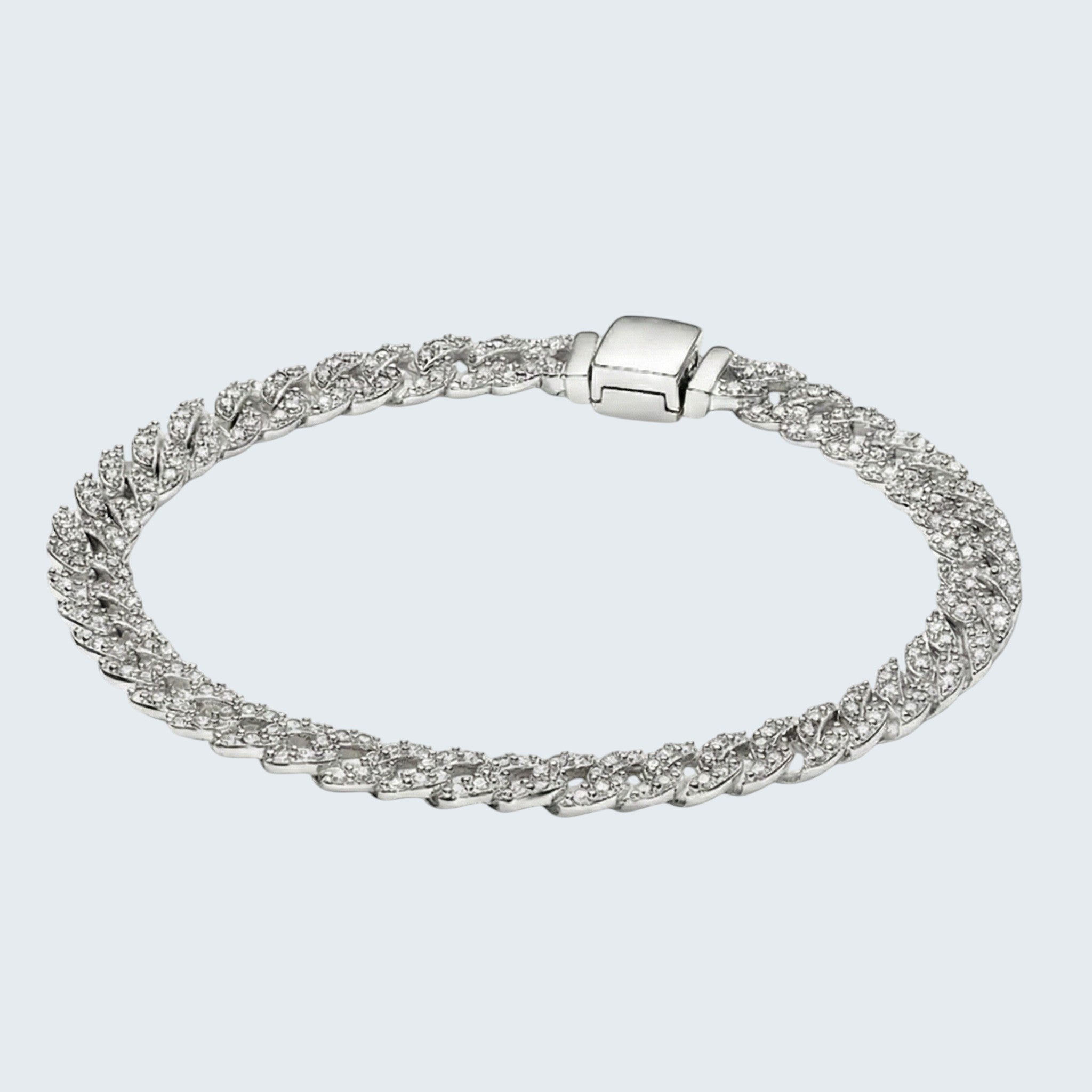 CUBAN MOISSANITE BRACELET