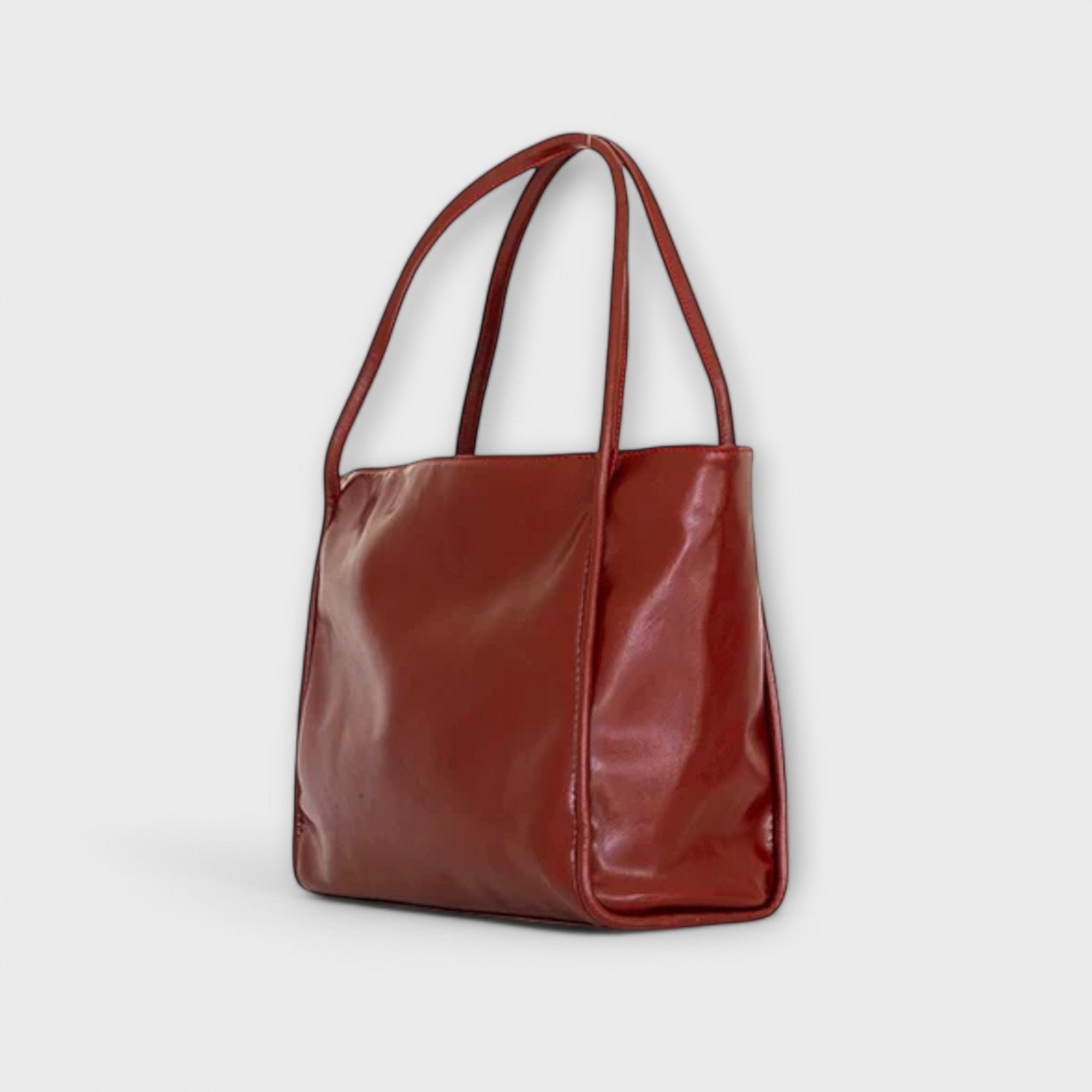 VALERIE | GLOSSY LEATHER BAG