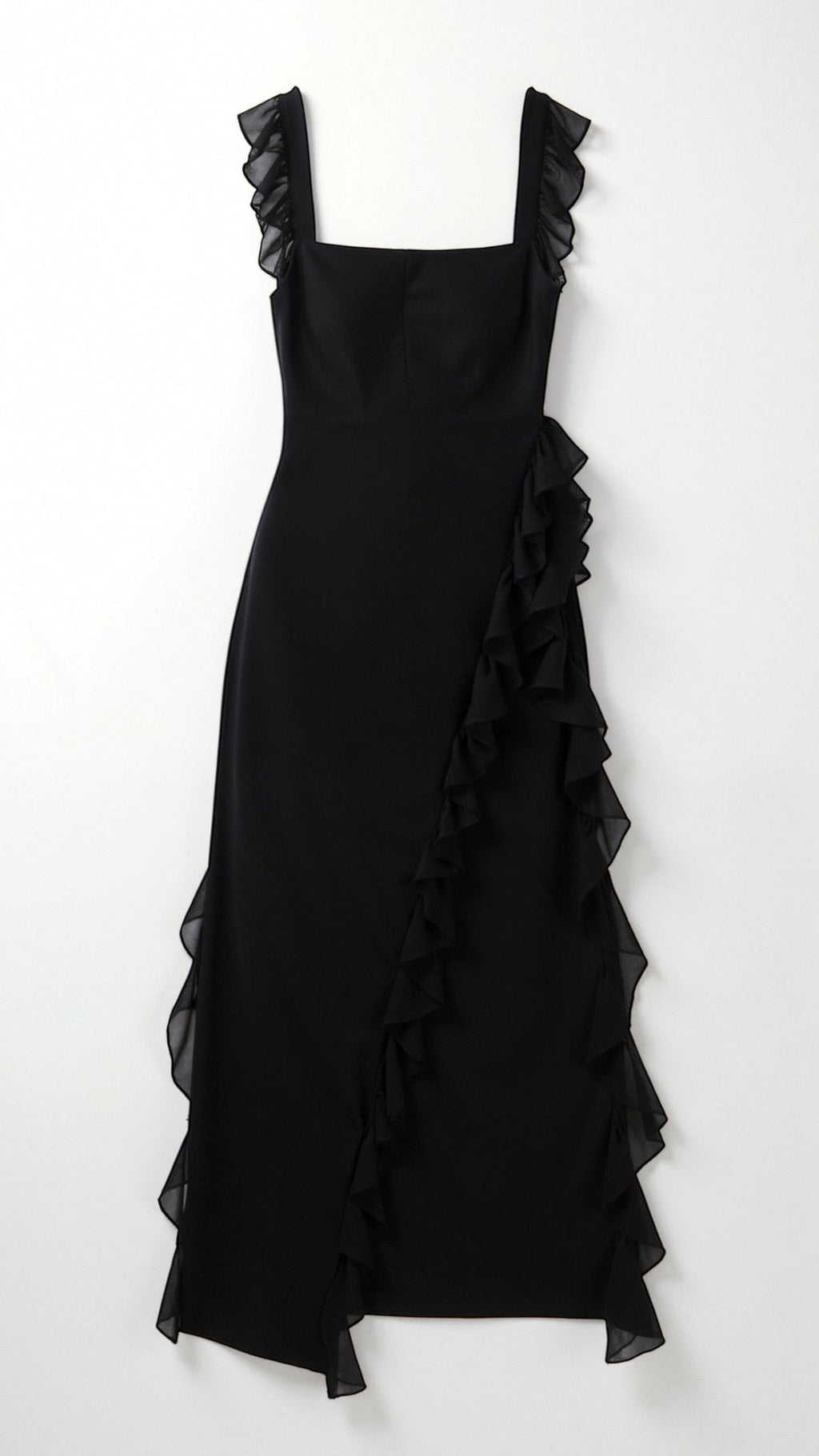 SOLANDRA | RUFFLE DRESS