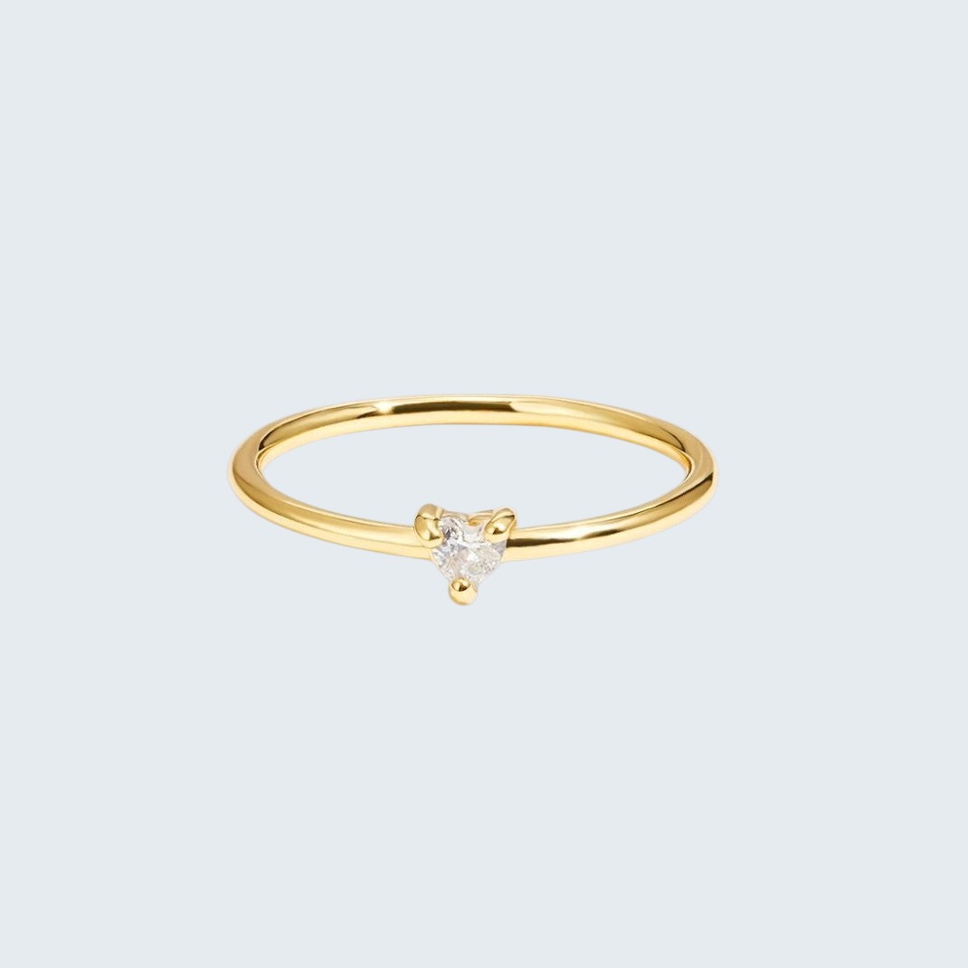 GOLD RING WITH SMOOTH SURFACE